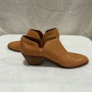 Madewell Tan Leather Ankle Boots